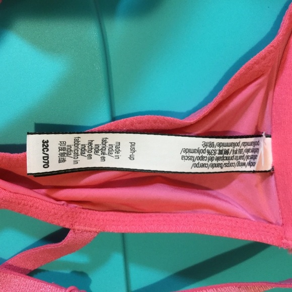 Victoria’s Secret Front Closure Pink Push Up Bra - Picture 4 of 4